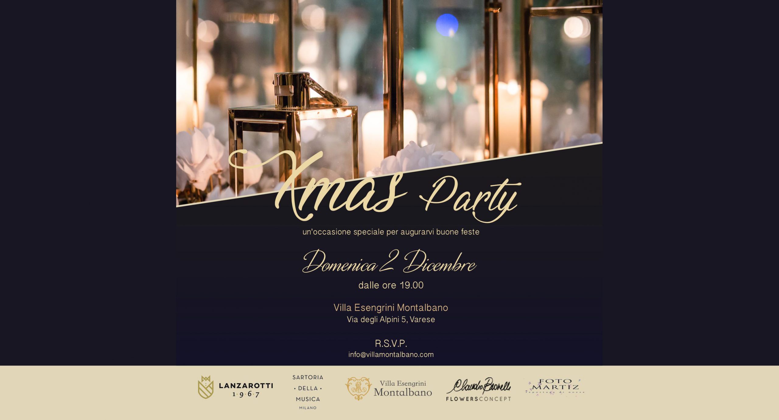 2 dicembre – Christmas Party