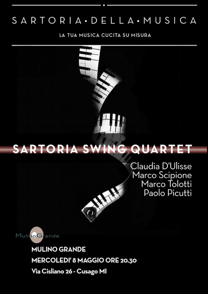 Musica dal vivo a cena con Sartoria Swing Quartet